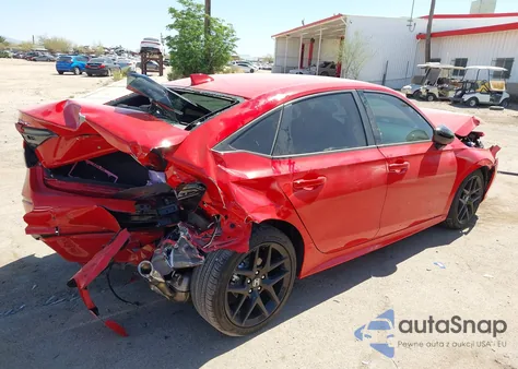 2025 Honda Civic Sport из США, поврежденный, VIN 2HGFE2F55SH540275